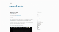Desktop Screenshot of macandmobile.com